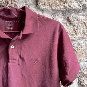 Maroon American Eagle Shirt